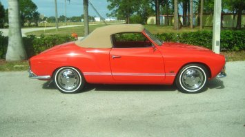 volkswagen karmann ghia convertible
