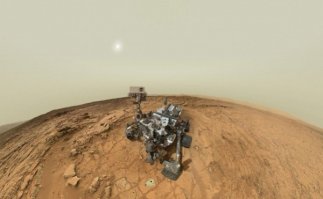 Первое селфи на марсе.