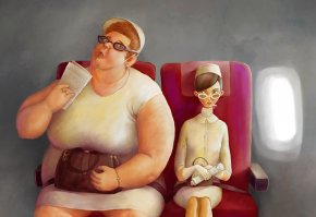 Пассажиров начинают взвешивать перед полетом