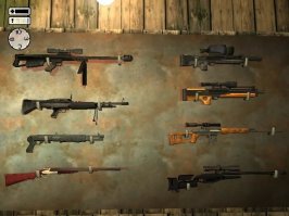 Мне стену с оружием в Хитмене напомнило