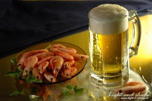 Из даров моря креветки нравятся, осьминогов не ем.