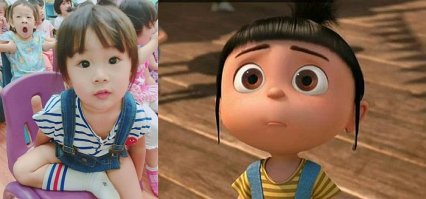 Девочка, заставившая в прошлом году благодаря своему костюму плакать других детей, вернулась