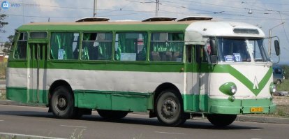 ЛАЗ. Скошенный.