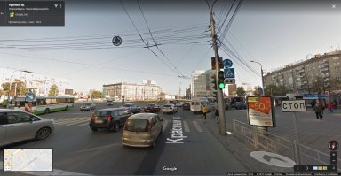 Объясните, кто-нибудь, как теперь проезжать вот такой круг? Пока ездим по помехе справа, однако на местном форуме две противоположные точки зрения о том, как будет дальше и никаких разъяснений от ГИБДД нет. Я так понимаю, что пока за светофорами не установят знаки приоритета, так и будем ездить пропуская заезжающих на круг по помехе справа.