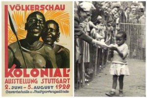 Маленькую негрилу привезли посмотреть на людей?