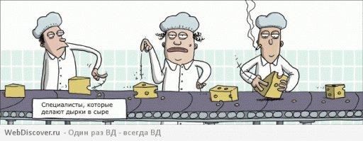 Откуда берутся дырки в сыре?