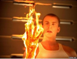 потушил сам...