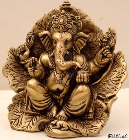 Ганеша- в индуизме бог мудрости и благополучия. Один из наиболее известных и почитаемых богов индуистского пантеона.

 Интересно - какой бог отнял у этих  людей мудрость и благополучие ?