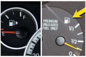 у меня не совпадает с реальным положением бака