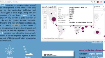 А почему, собственно, нельзя доверять статистике UNODC? Докажите достоверность своей статистики.
На скриншоте показано количество одних только опиумных наркоманов в США. Для сравнения, число наркоманов в России оценивают в 2 млн. чел. Если Вы уже проходили что такое проценты - то пересчитайте самостоятельно и сравните