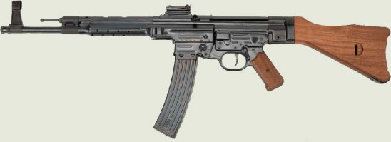Stg44 и есть детище Шмайссера. Отличия от "калашникова" написаны. Поэтому кроме внешнего сходства ничего общего нету.