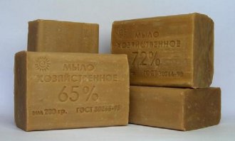 Мыло грязным не бывает. ОНО же МЫЛО!
Хозяйственное мыло - мыло на все времена.