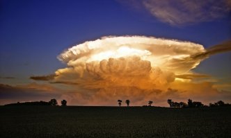 Мимо белого яблока луны, Мимо красного яблока заката. Облака из неведомой страны. К нам спешат и опять бегут куда-то