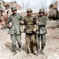 ну, это обычная картина для битвы при Сомме. Бывало и наоборот.