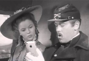 iphone из прошлого: люди увидели девушку с айфоном на картине 1860 года