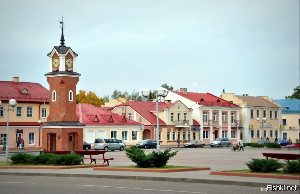 Любой Белорусский городок.....