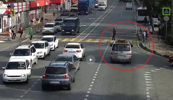 Пешеход попал под колеса в Дагомысе