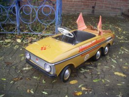 Педальная машинка УРАЛ — восстановление из пепла