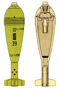 Задам   ка я аффтору ... провокационный вопрос. Почему из  советского 82-мм миномёта БМ-37  можно было стрелять немецкими 81мм минами. А из немецкого миномета советскими нет