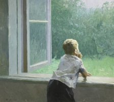 Макаров Алексей Иванович (1913-1992)  Мелкий дождичек  1964г.