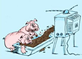 Модераторы поведения массовки на телешоу