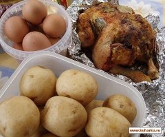 Если бы я полетел, взял бы домашней еды: курицу, яйца, картоху. Думаю, эти толстосумы, все свои фуагра покидали бы, тут же такая вкуснятина