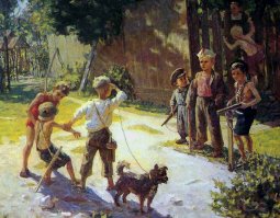 Достали языка. 1943 Ф.П. Решетников