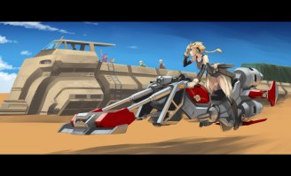 Это же летающий байк!