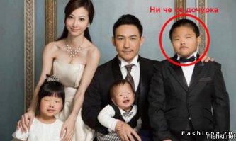 "Однако, при появлении первенца, он заметил, что дочка не похожа ни на одного из родителей."