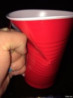 Вставь внутрь целый и норм.
Главное конечно "ручку" так сильно не отрезать.