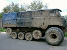 Отсталые люди, у нас уже давно 6-осные делают.