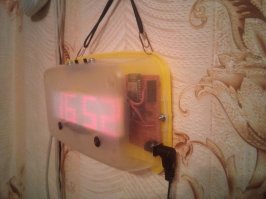 Мои самодельные Wi-Fi часики )