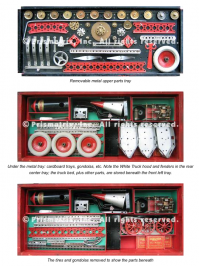 Gilbert кстати помимо "юного атомщика" производила в свое время еще кучу шикарнейших конструкторов Erector, которые были прообразам советских конструкторов "из железок и винтиков", только намного хардкорнее, с электромоторами и даже паровым двигателем. Я бы и сейчас такие пособирал, и детям своим дал - пусть учатся инженерному делу.