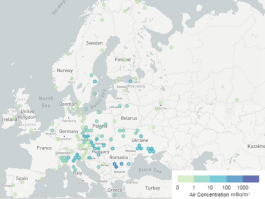 МАГАТЭ международная организация ведущая контроль за ядерными объектами по всему миру, естественно и в России тоже. Вот предоставленная ими карта обнаруженных загрязнений, не наводит на мысли?