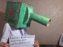 Что ж они тематических костюмчиков себе не наделали? :)