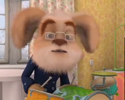 Я с дочкой в последнее время только такого дедушку наблюдаю...