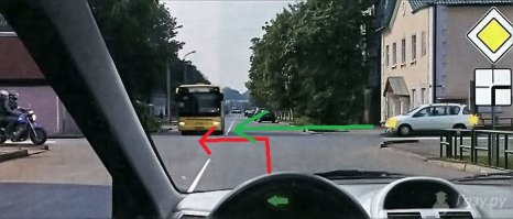 че за чушьню ты сейчас написал знаток?  а если белая машина прямо едет, по какому правилу ты уступаешь:? сдай сам свое ВУ