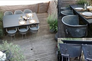 Теперь всегда так буду ванны называть.  :)  
-------------------------------------
Неглубокие и широкие ведра       это шедевр!! Спасибо автору, хоть посмеялся.