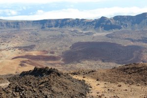 вид на кальдеру Тейде, Тенерифе