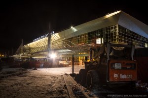 в Красноярске тоже строят новый аэропорт к Универсиаде...