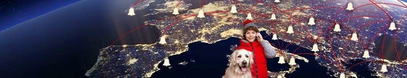 Колокольчики похожи на ядерные взрывы, а линии на траектории полета