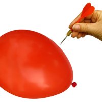 Проткнул бы бицухи иголкой!