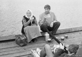 Снимается кино. Фотоархив прошлого века