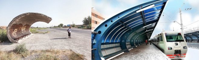 Советские автобусные остановки глазами канадского фотографа