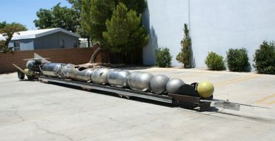 Тоже чудаковатый Sonic Wind Вальдо Стэйкса с двиглом от суборбитального X-15