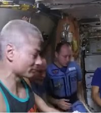 Показалось и в космосе Газманов...