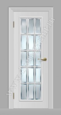 Мой заказчик в сан узлы,установил такие двери.Они,в центре остекления,матовые а по краям прозрачные.Я отговаривал,но он ответил,что в его квартире посторонних нет.