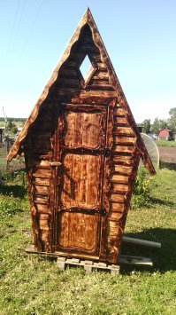 Экспериментировали с обжигом и брашировкой. Вот один из результатов.