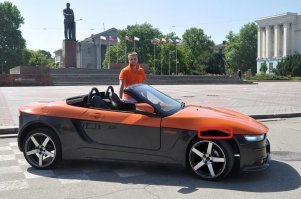 Чёт не могу представить как это место можно нормально загерметизировать. Походу там вся жижа из под колёс летит в подкапотное. И вообще, такое чувство как будто сверху пришла "рекомендация": Вот вам 3D - принтер, шпаклёвка и краска, должно выглядеть натурально и максимально понтово. Шильдик прицепить "КРЫМ". ТЧК.