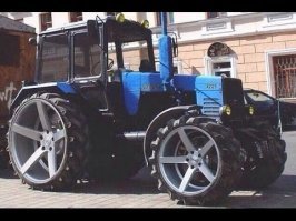Тракторы от автомобильных брендов